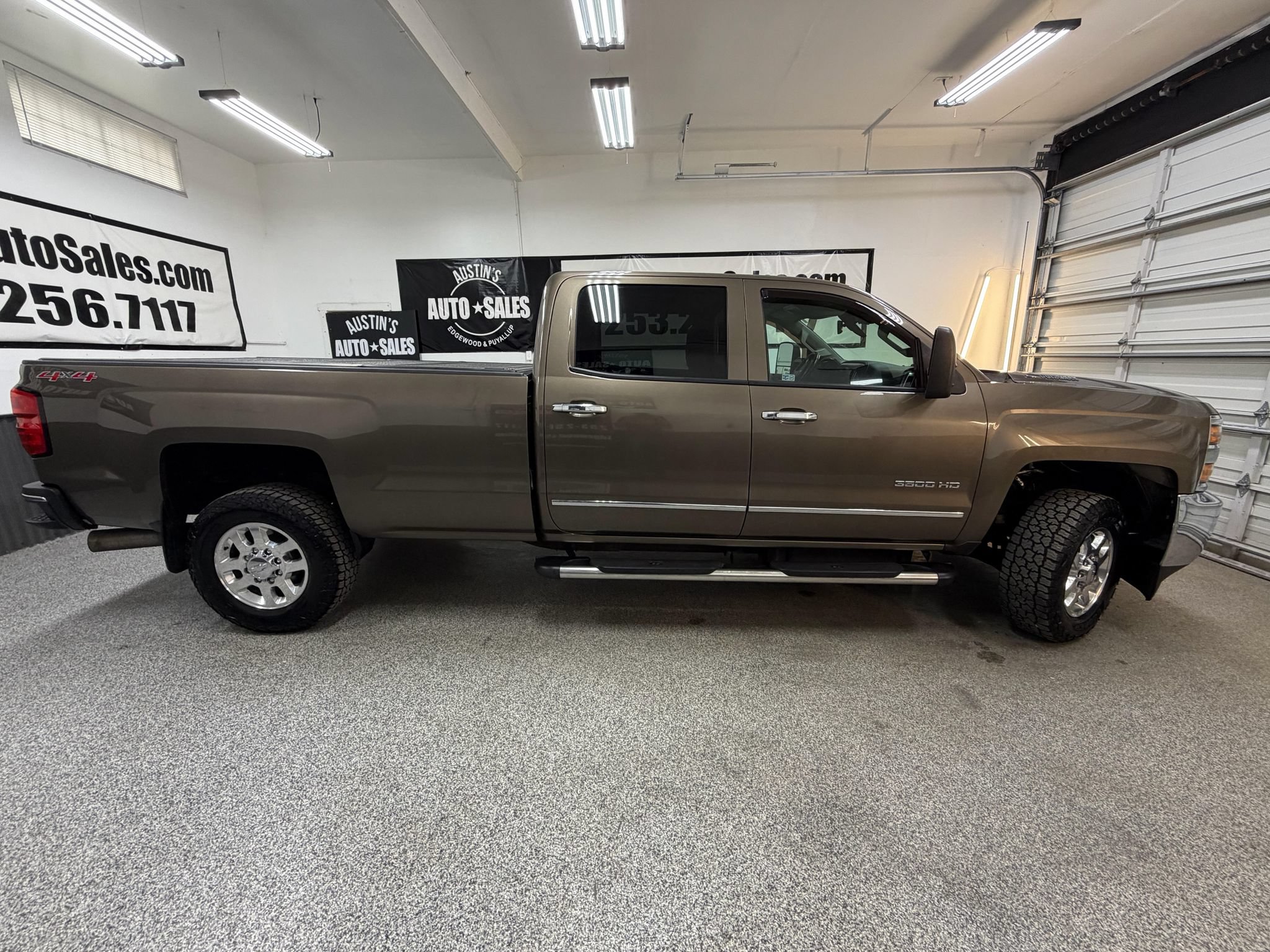 Used 2015 Chevrolet Silverado 3500 LTZ w/ Duramax Plus Package AWD/4WD image 2