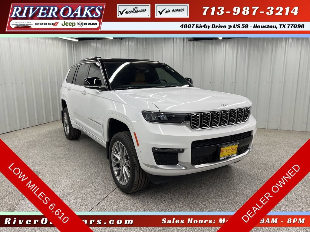Used 2025 Jeep Grand Cherokee L Summit w/ MOPAR Finishing Package AWD/4WD image 1