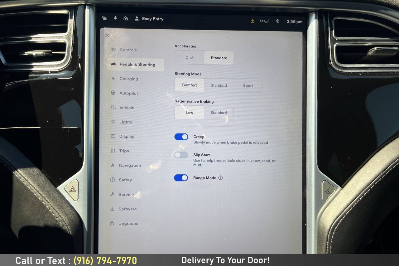 Used 2015 Tesla Model S 85D AWD/4WD image 24