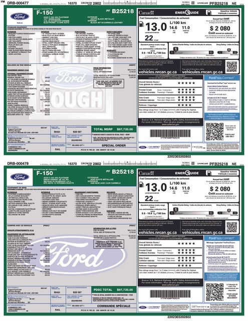 Used 2023 Ford F150 Platinum w/ FX4 Off-Road Package image 35