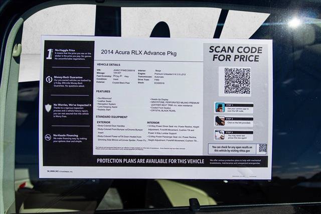 Used 2014 Acura RLX w/ Advance Package FWD image 29