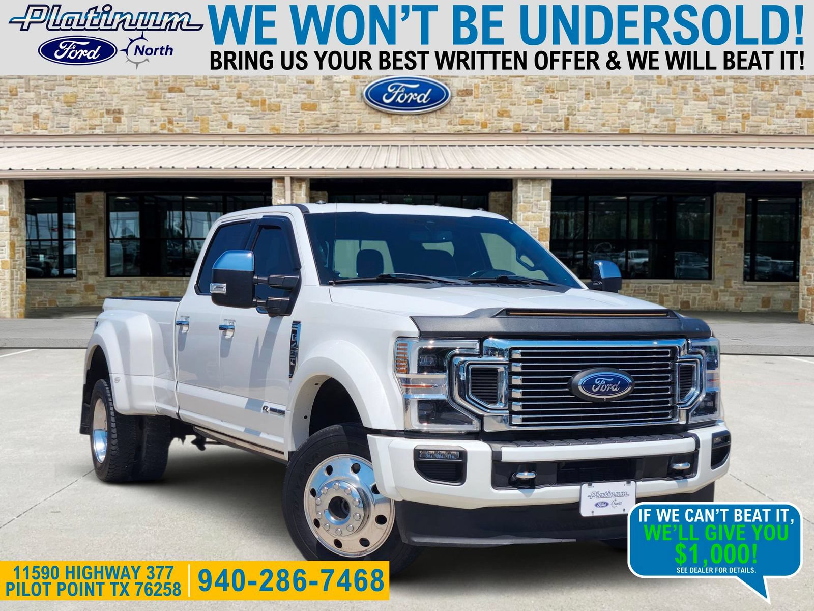 Used 2020 Ford F450 Platinum w/ FX4 Off-Road Package AWD/4WD 360° Tour