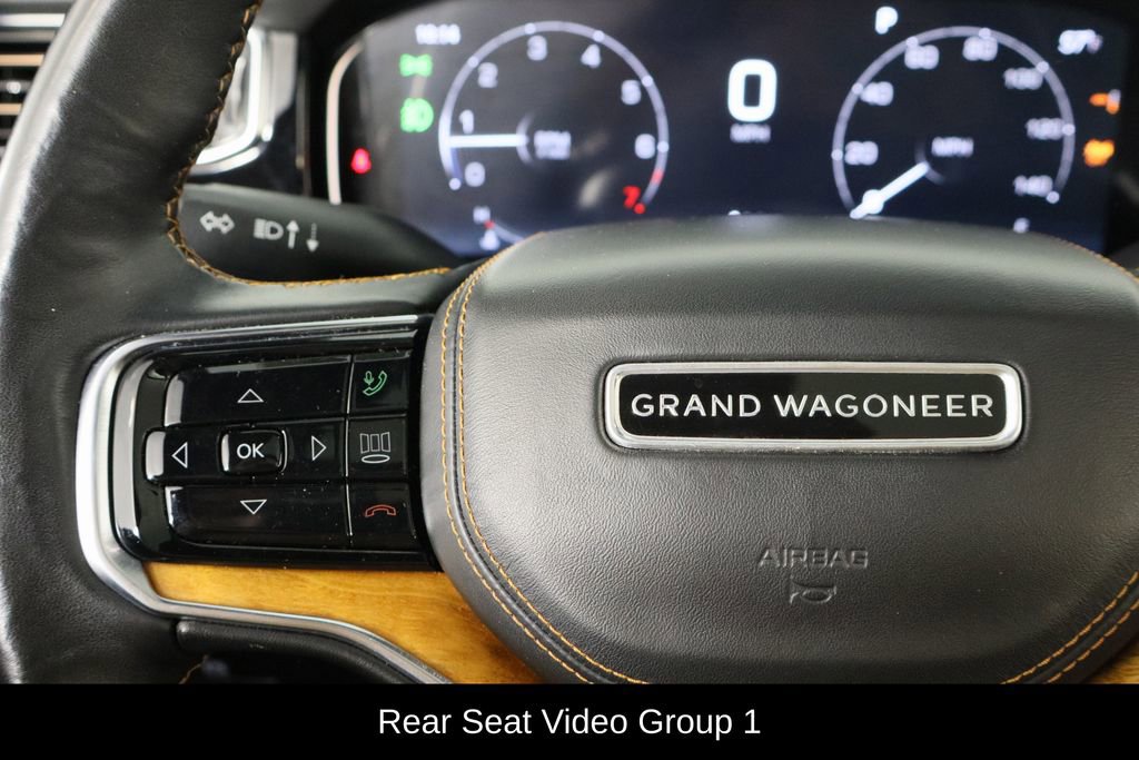 Used 2022 Jeep Grand Wagoneer Series III w/ Rear Seat Video Group 1 image 8