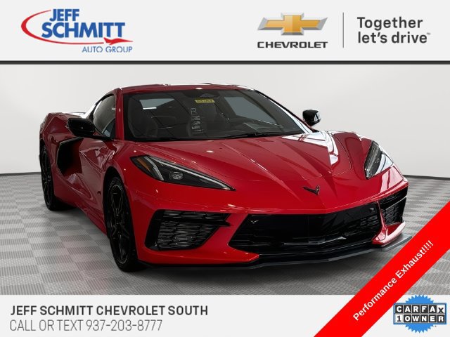 Certified 2025 Chevrolet Corvette Stingray Premium Cpe w/ Stealth Interior Trim Package RWD image 1
