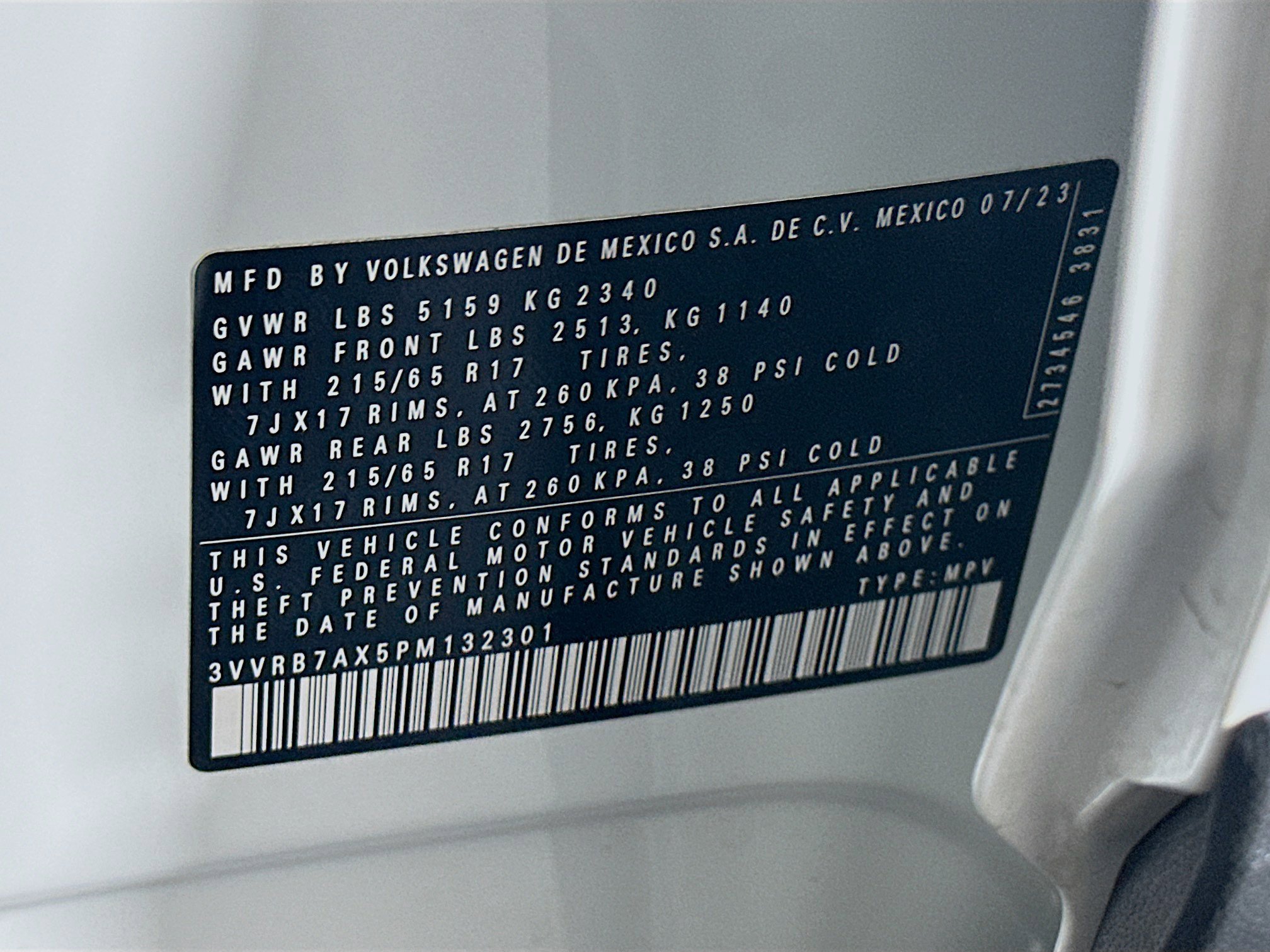 Used 2023 Volkswagen Tiguan S image 12