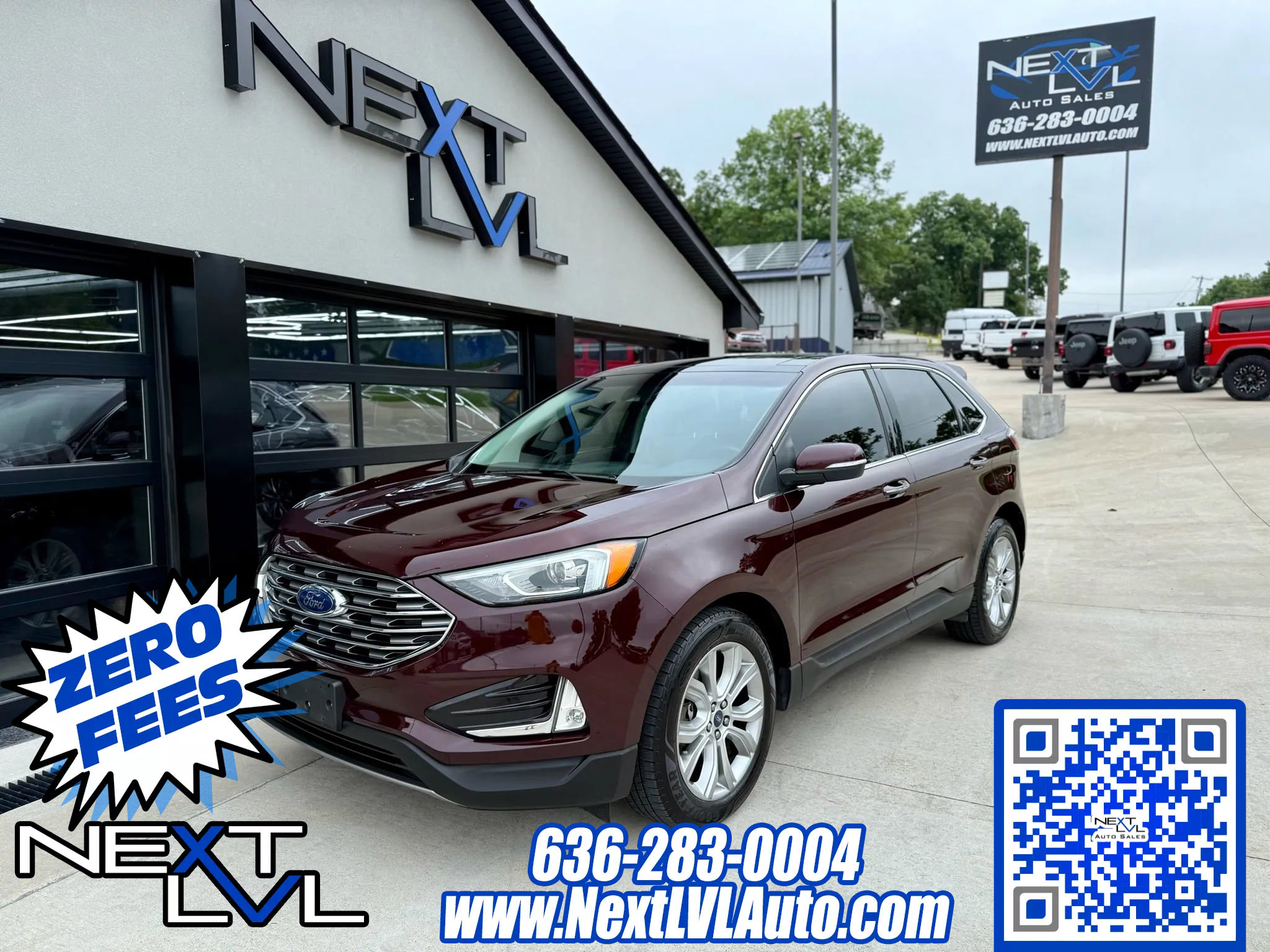 Used 2019 Ford Edge Titanium w/ Cold Weather Package