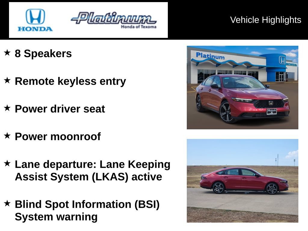 New 2026 Honda Accord SE image 5