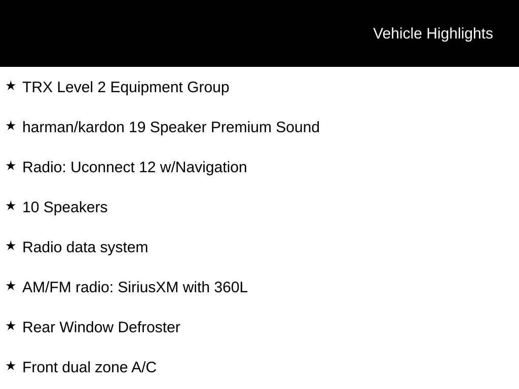 Used 2021 RAM 1500 TRX w/ TRX Level 2 Equipment Group image 20