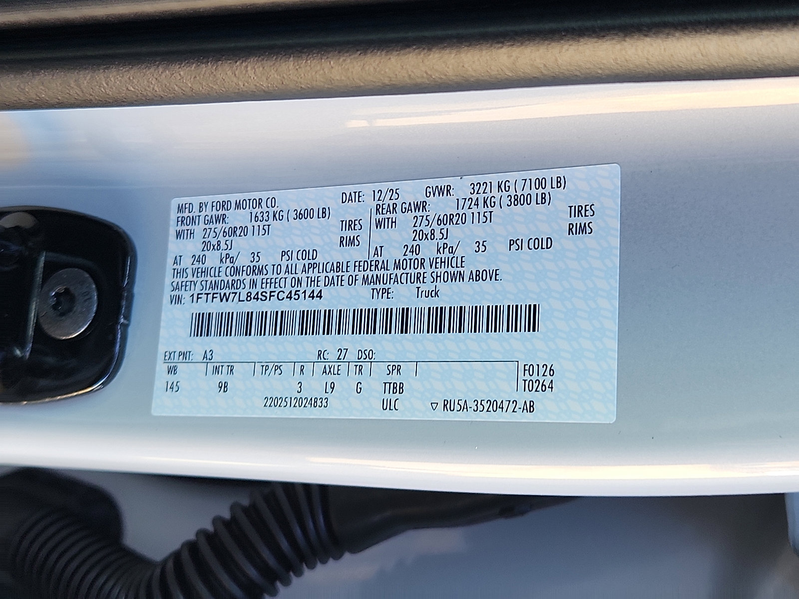 New 2025 Ford F150 Platinum w/ FX4 Off-Road Package image 17