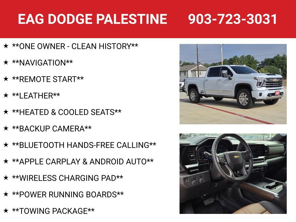 Used 2026 Chevrolet Silverado 2500 High Country w/ Technology Package AWD/4WD image 4