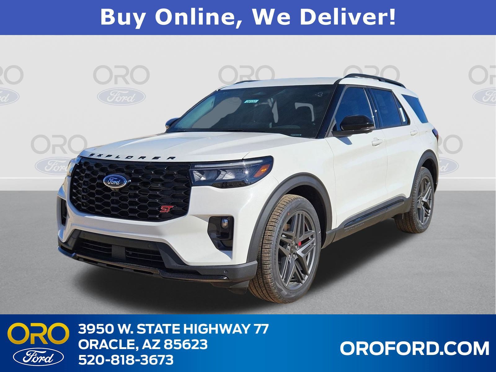 New 2026 Ford Explorer ST w/ Sun And Sound Package