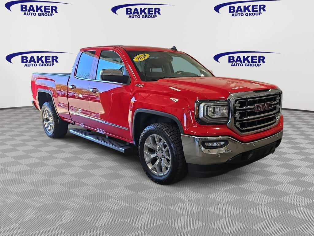 Used 2018 GMC Sierra 1500 SLT w/ SLT Premium Package AWD/4WD image 3