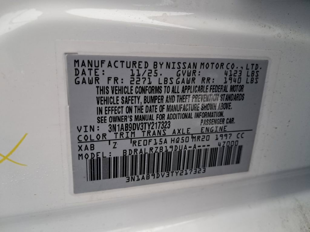 New 2026 Nissan Sentra SR w/ SR All Weather Package FWD image 31