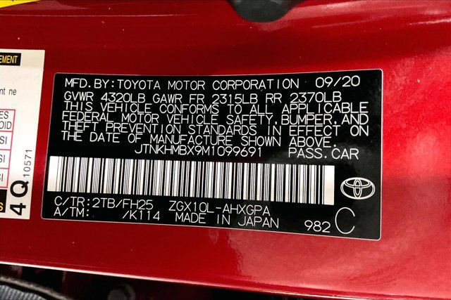 Used 2021 Toyota C-HR Nightshade FWD image 43