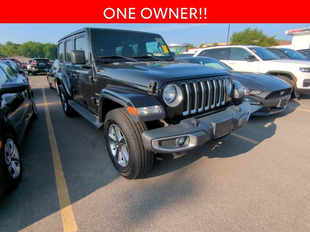 Used 2019 Jeep Wrangler Unlimited Sahara AWD/4WD image 3