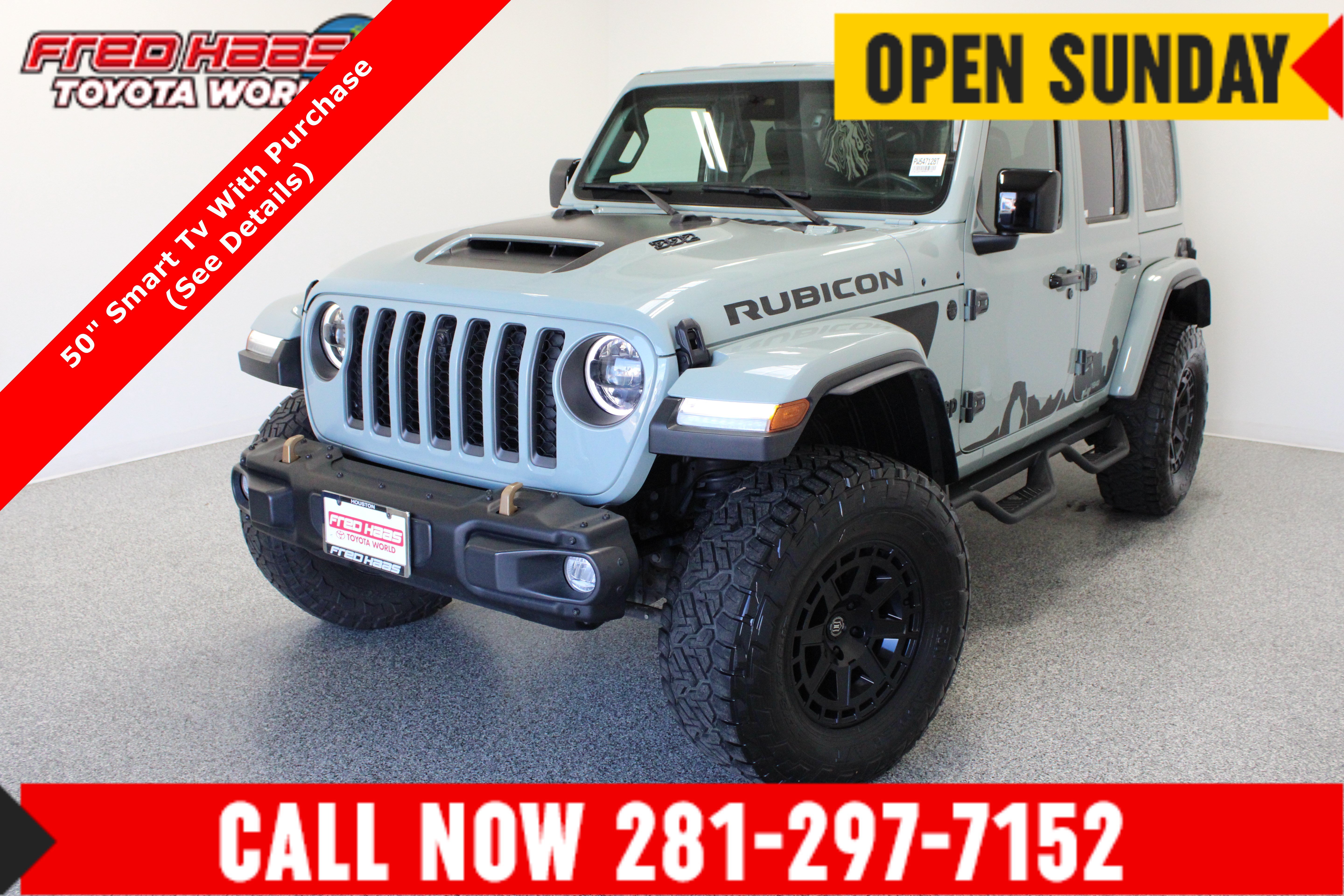 Used 2023 Jeep Wrangler Unlimited Rubicon 392 w/ Trailer Tow Package AWD/4WD image 1