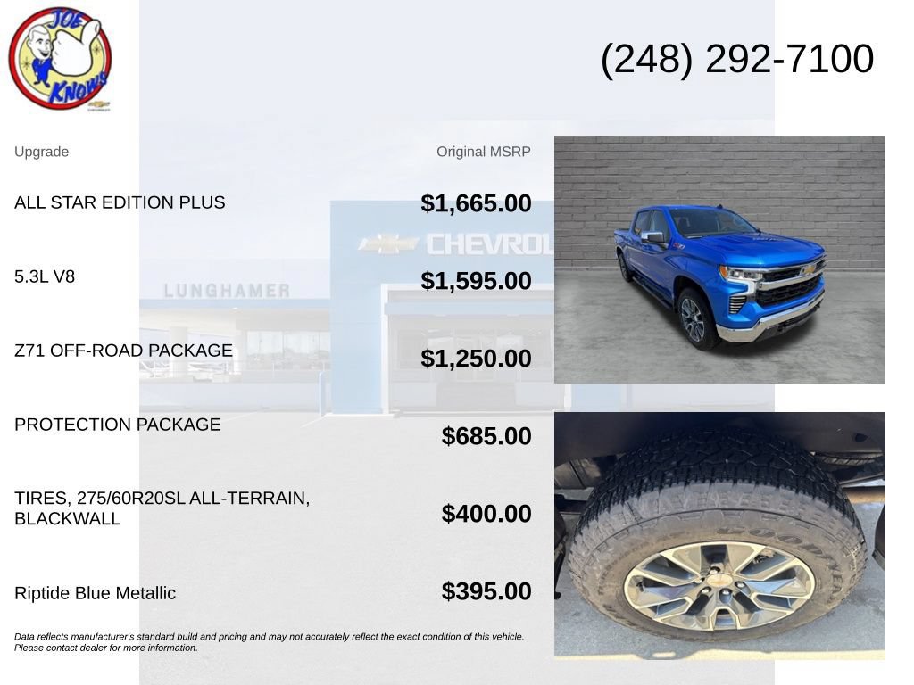 Used 2026 Chevrolet Silverado 1500 LT w/ All Star Edition Plus AWD/4WD image 5