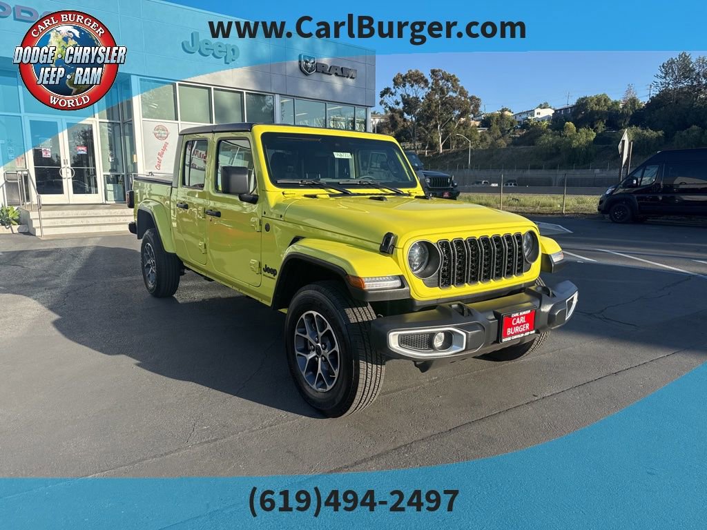 Certified 2024 Jeep Gladiator Sport