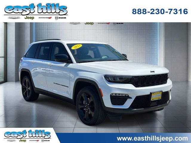 Certified 2023 Jeep Grand Cherokee Limited w/ Black Appearance Package AWD/4WD image 1