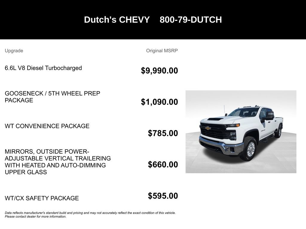Used 2025 Chevrolet Silverado 3500 W/T AWD/4WD image 5