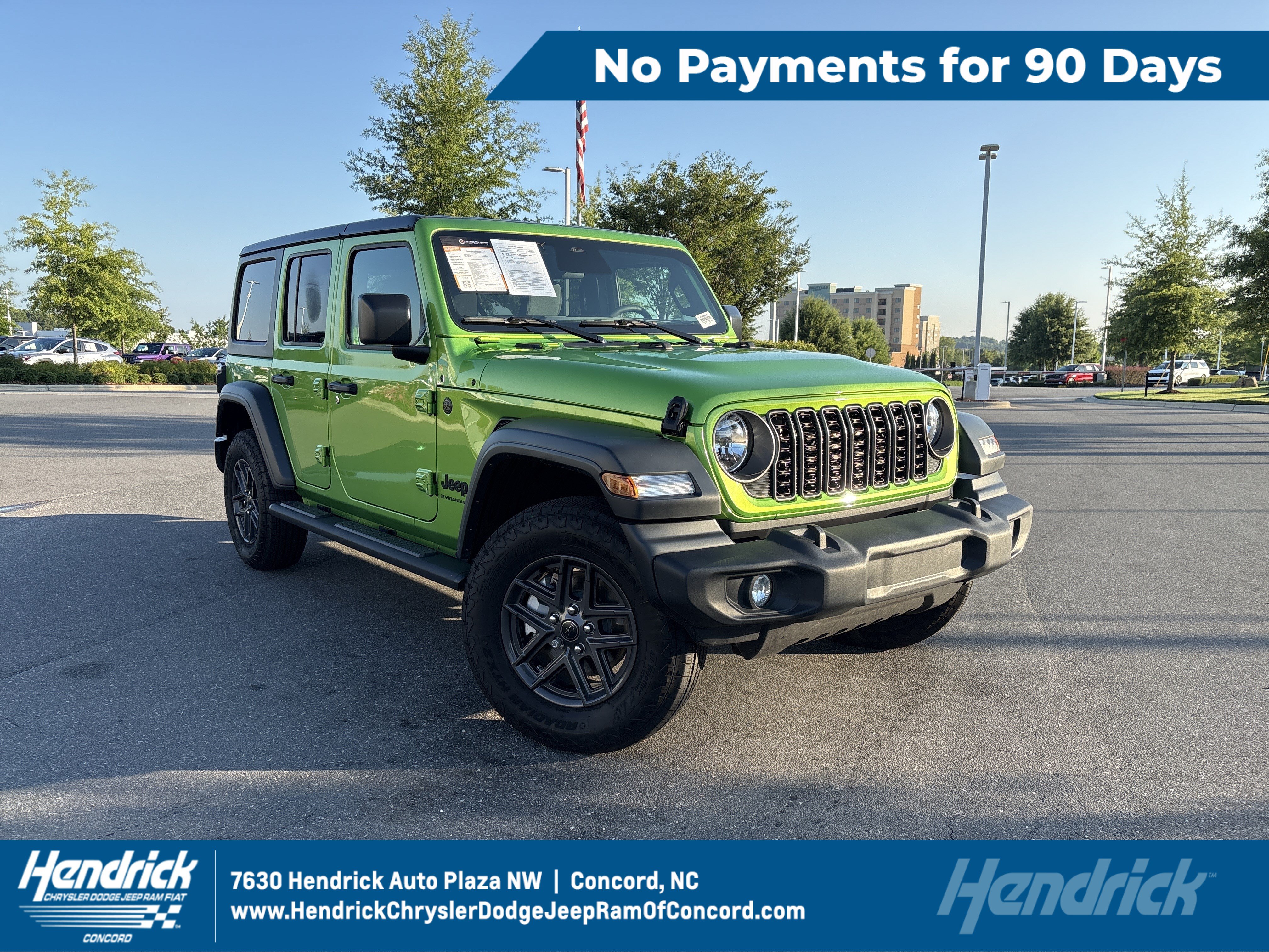 Used 2025 Jeep Wrangler Unlimited Sport AWD/4WD image 1