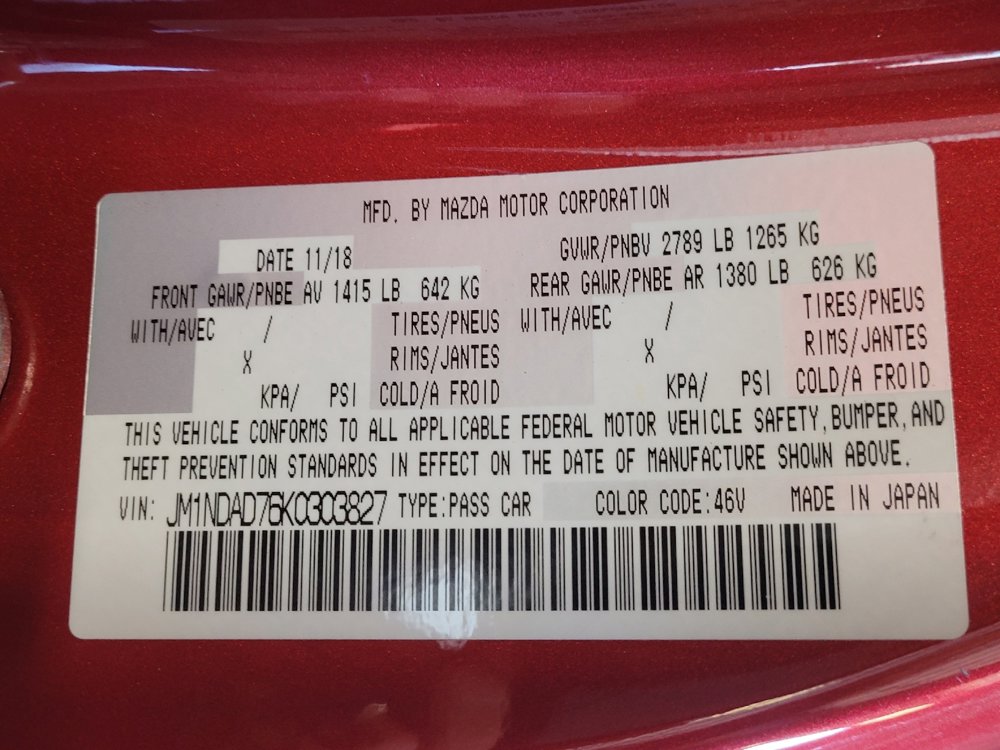 Used 2019 MAZDA MX-5 Miata Grand Touring image 33