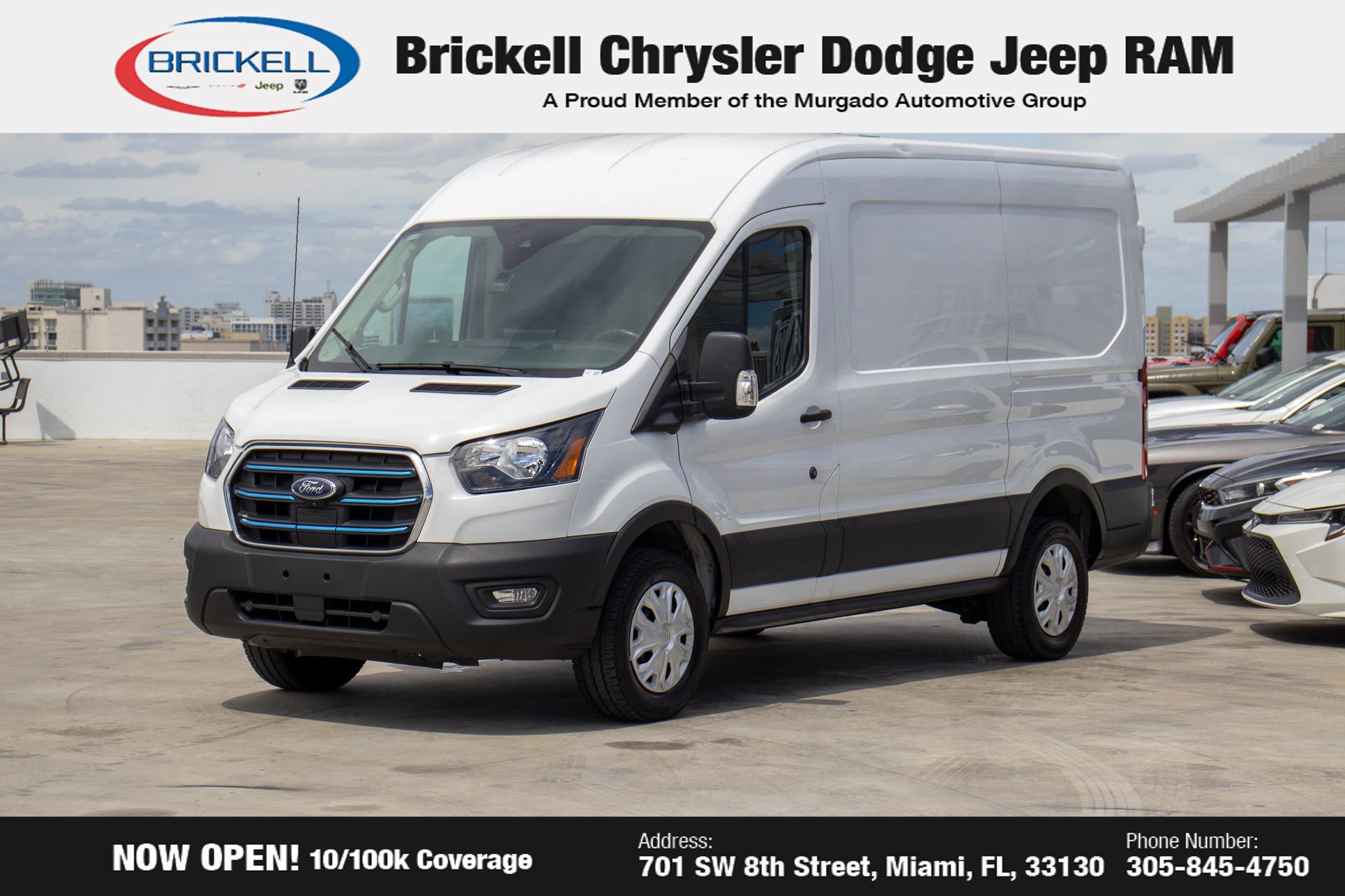 Used 2023 Ford E-Transit Medium Roof