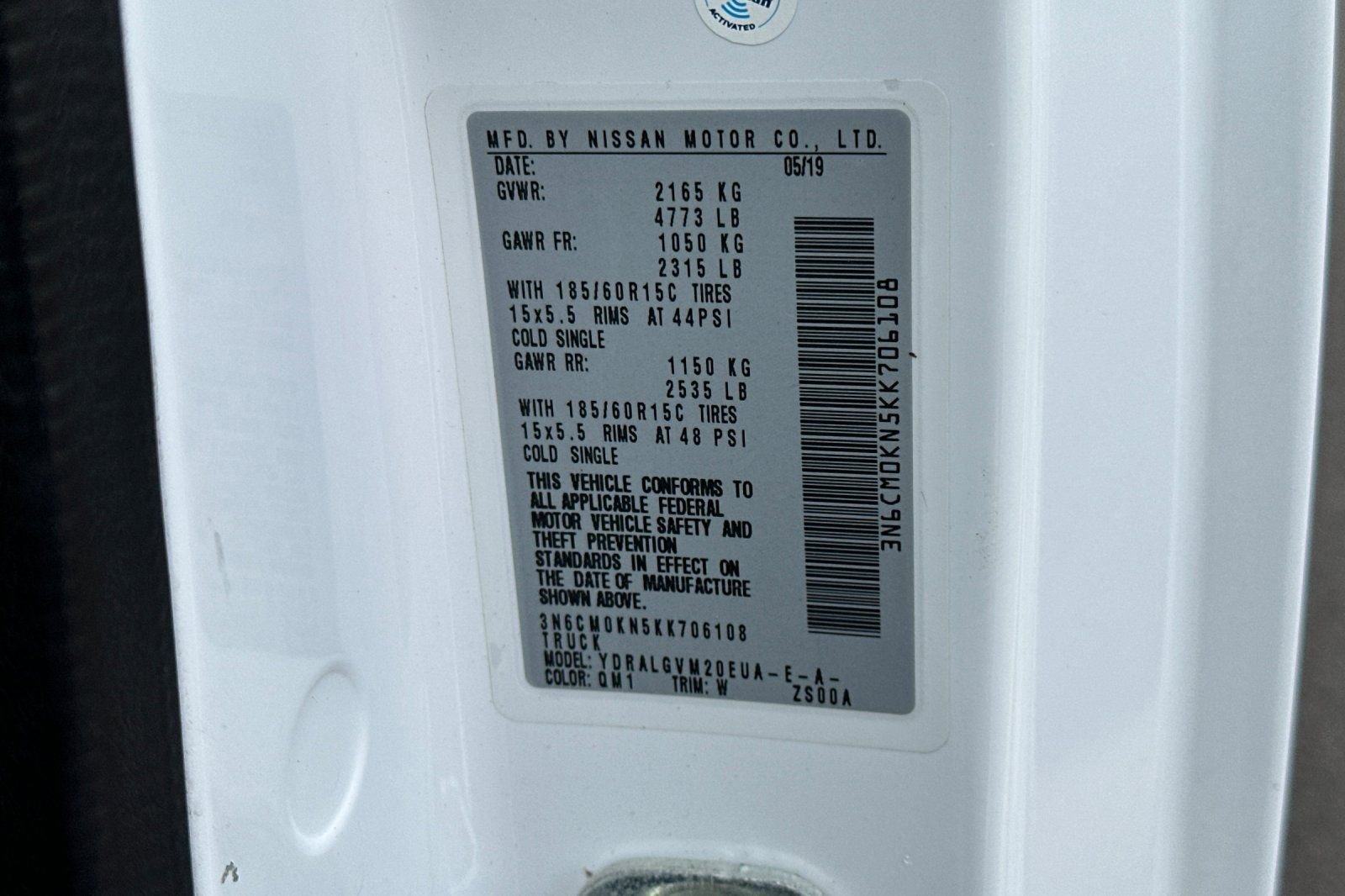 Used 2019 Nissan NV200 SV w/ Navigation Package FWD image 32