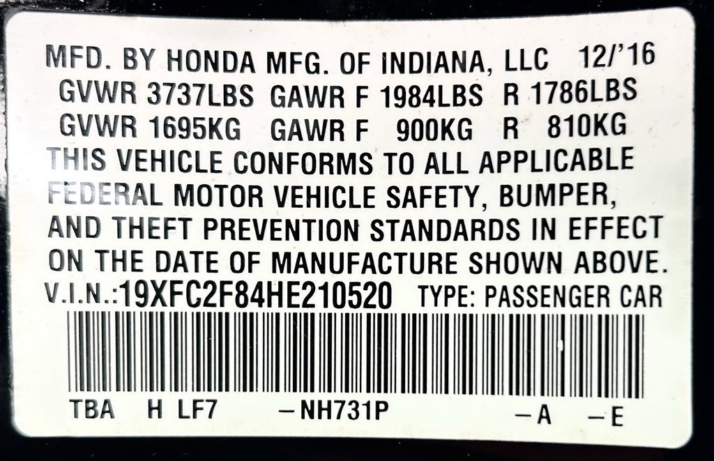 Used 2017 Honda Civic EX image 26