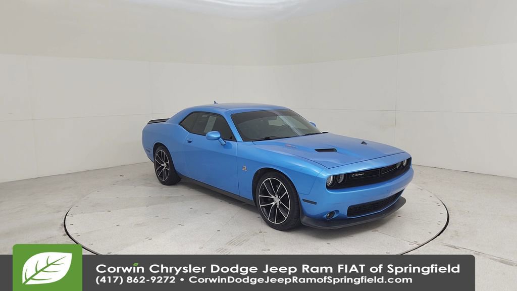 Certified 2016 Dodge Challenger R/T Scat Pack w/ Leather Interior Group RWD image 3