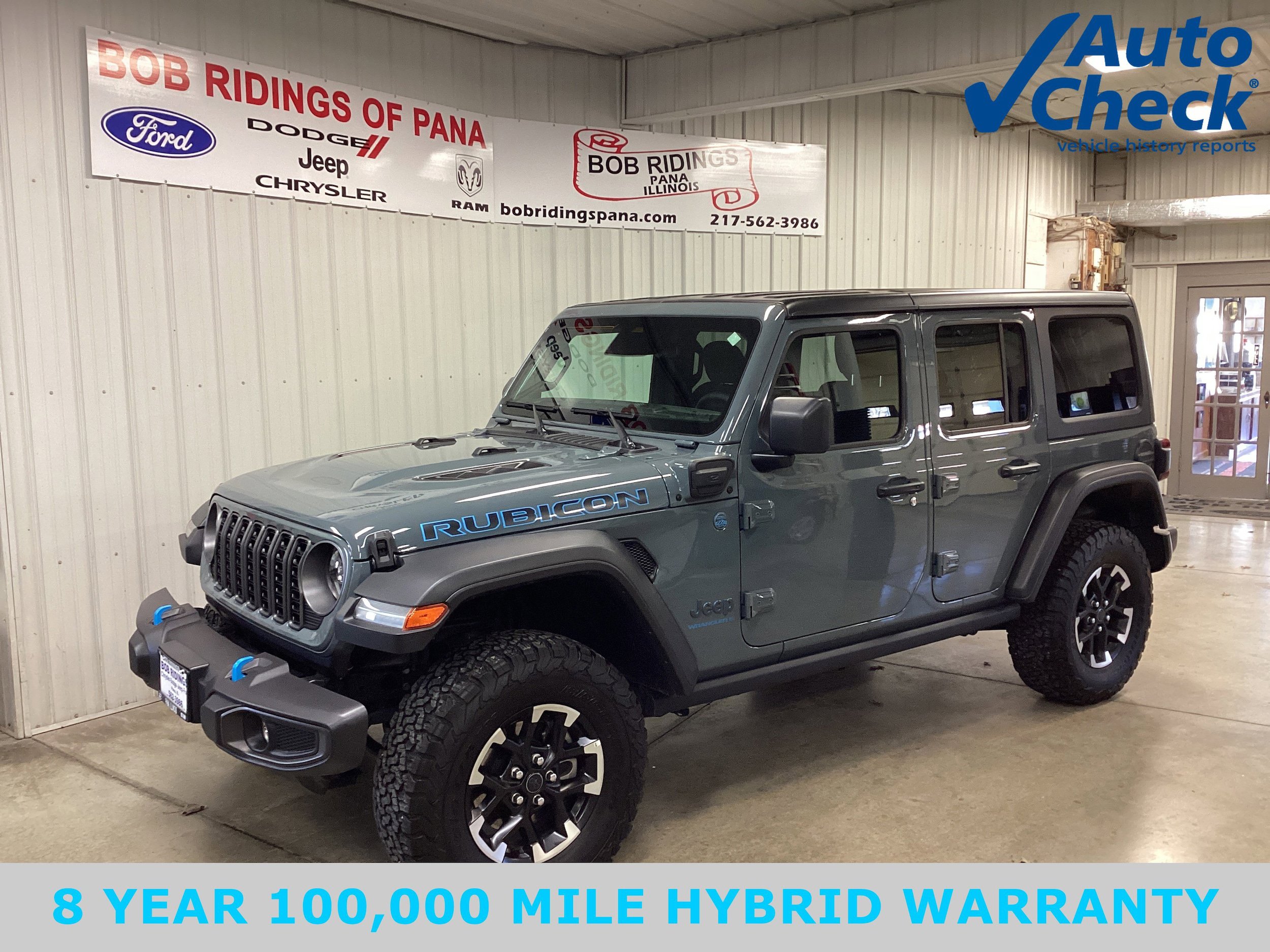 Used 2025 Jeep Wrangler Unlimited Rubicon 4xe w/ Convenience Group AWD/4WD image 1