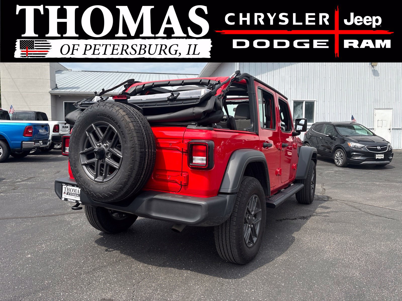 Used 2025 Jeep Wrangler Unlimited Sport AWD/4WD image 7