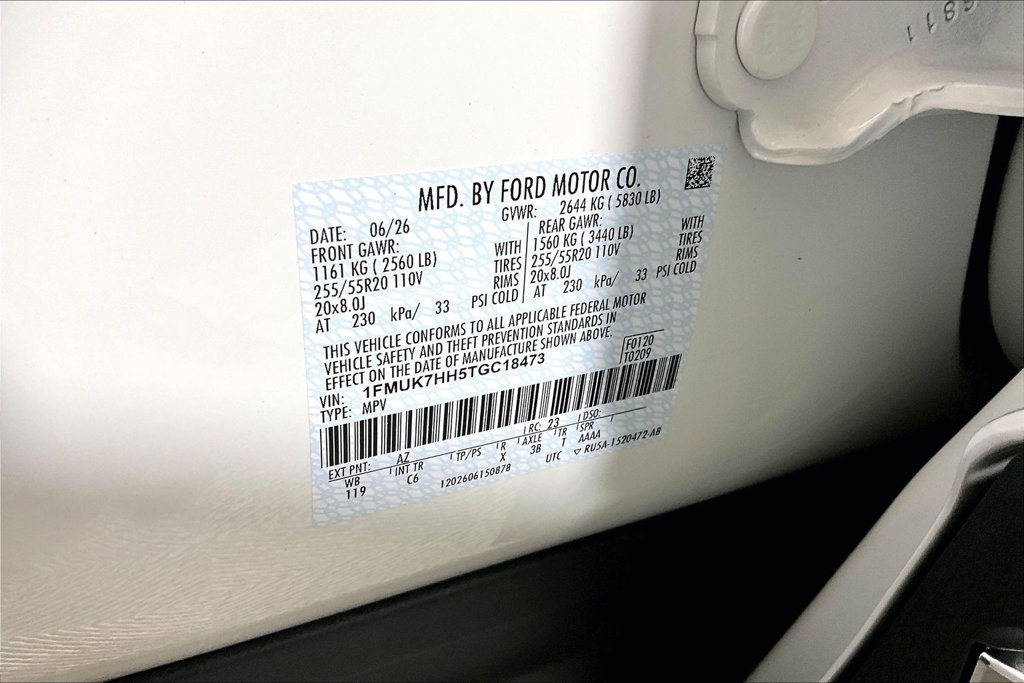 New 2026 Ford Explorer Platinum RWD image 12