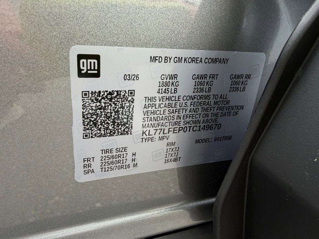 New 2026 Chevrolet Trax LS w/ Driver Confidence Package FWD image 37
