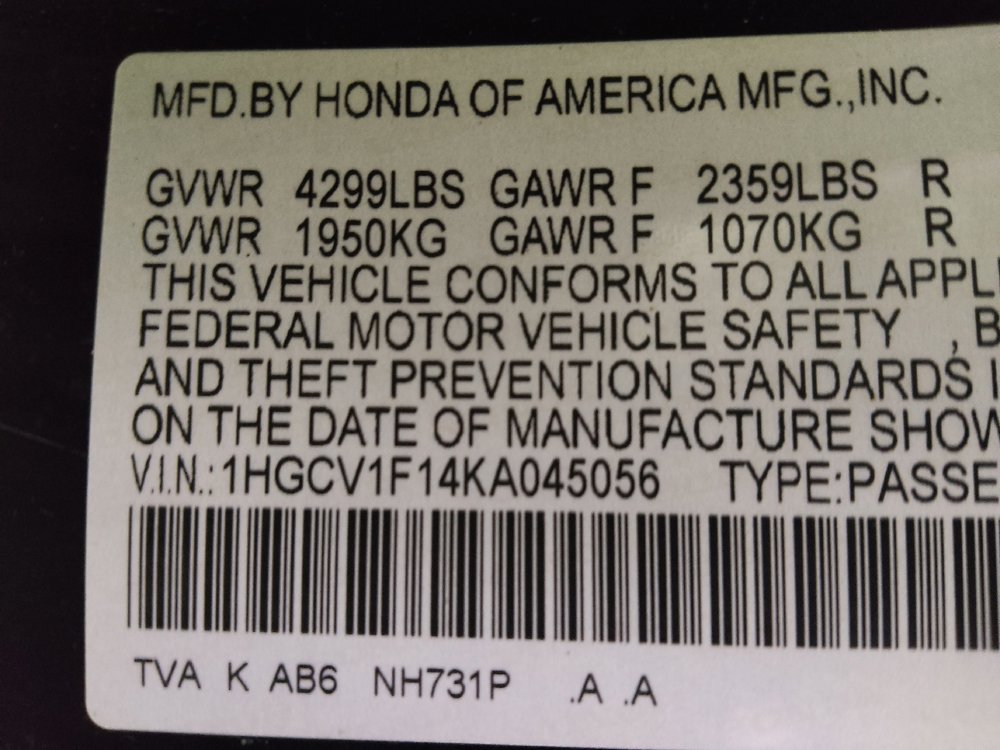 Used 2019 Honda Accord LX image 33
