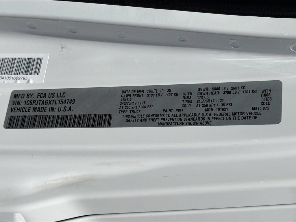 New 2026 Jeep Gladiator Sport AWD/4WD image 41