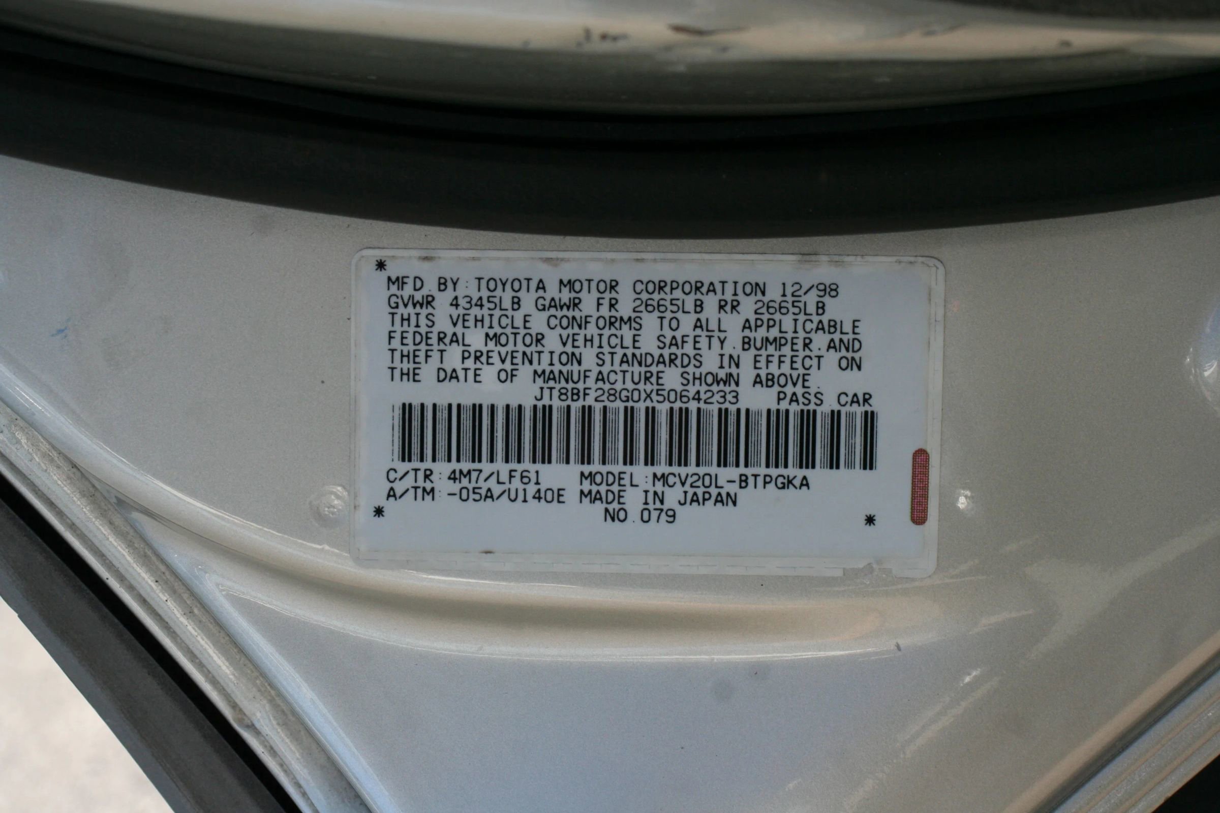 Used 1999 Lexus ES 330 FWD image 9