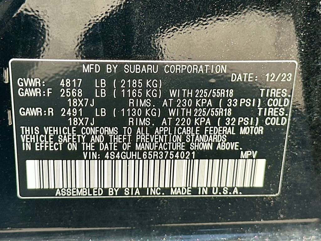 Used 2024 Subaru Crosstrek 2.5i Limited w/ Crosstrek Mirror Package AWD/4WD image 30