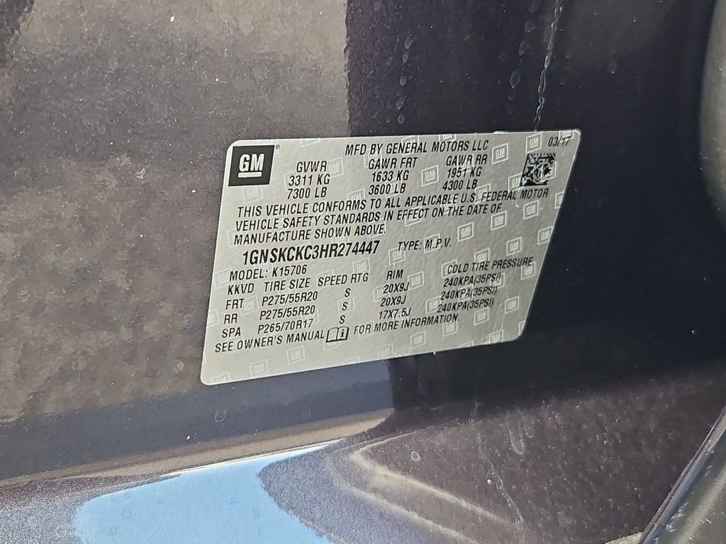 Used 2017 Chevrolet Tahoe Premier AWD/4WD image 37