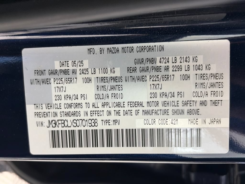 Used 2025 MAZDA CX-5 AWD 2.5 S w/ Preferred Package image 9