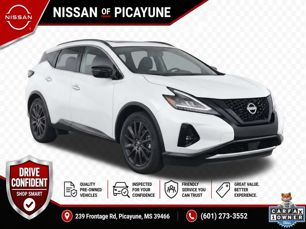 Certified 2023 Nissan Murano SV w/ SV Midnight Edition Package FWD image 2