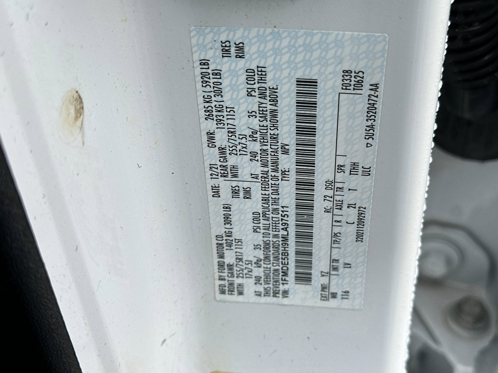 Certified 2021 Ford Bronco Big Bend image 30