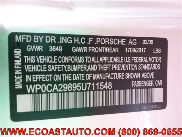 Used 2005 Porsche Boxster RWD image 17