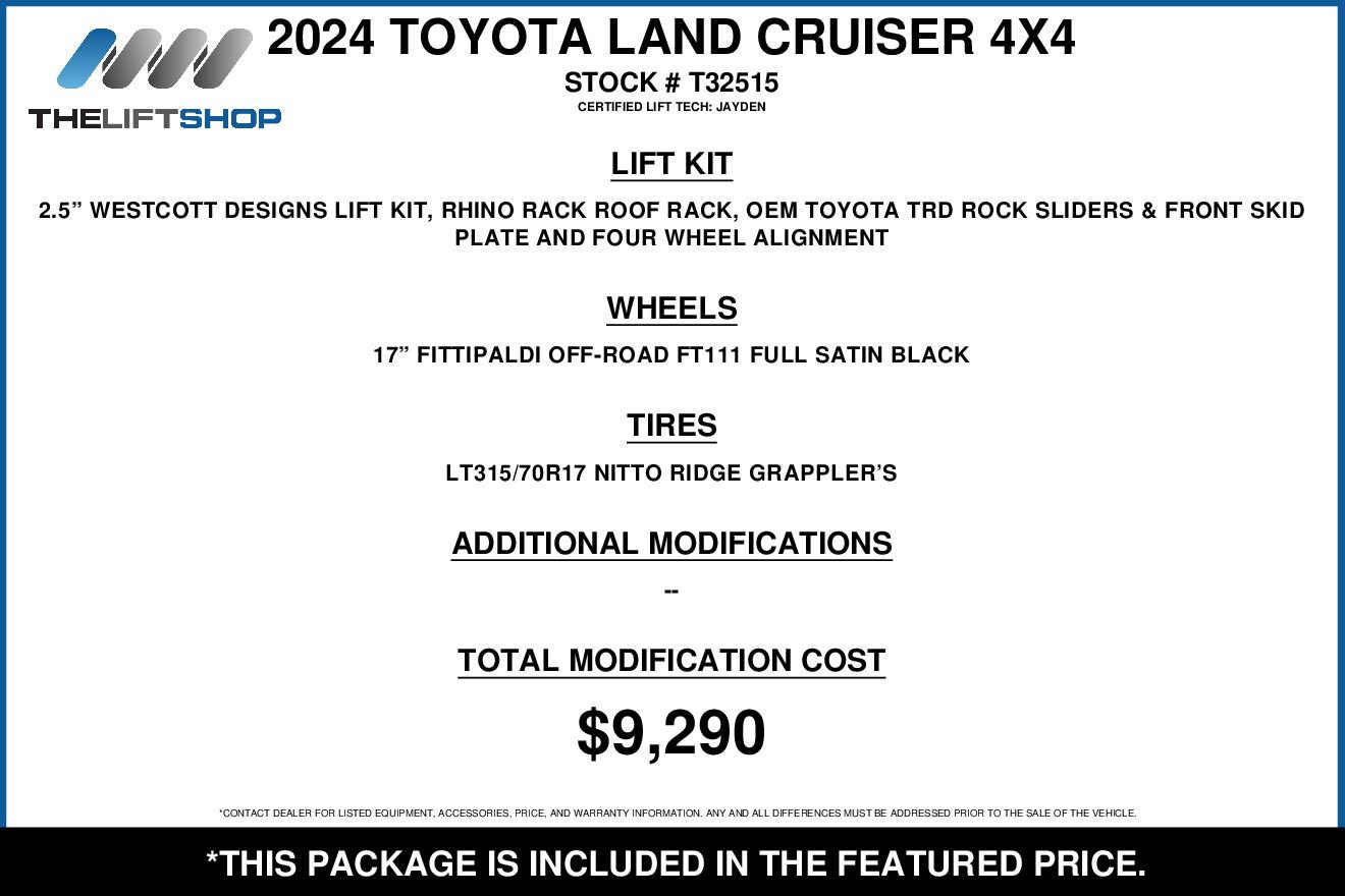 Used 2024 Toyota Land Cruiser w/ Premium Package AWD/4WD video 2