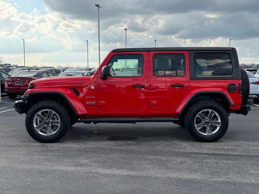 Used 2021 Jeep Wrangler Unlimited Sahara image 8