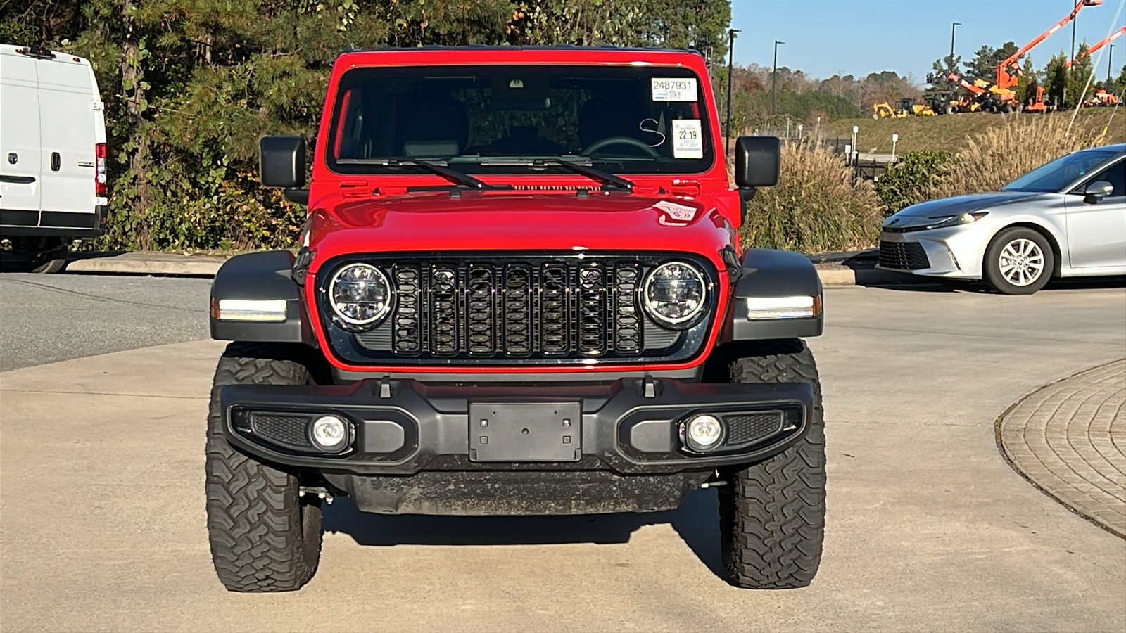 Used 2025 Jeep Wrangler Willys image 3