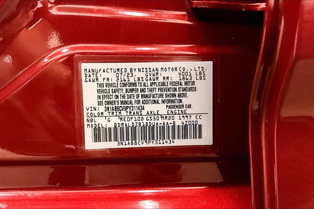 Used 2023 Nissan Sentra SV FWD image 19