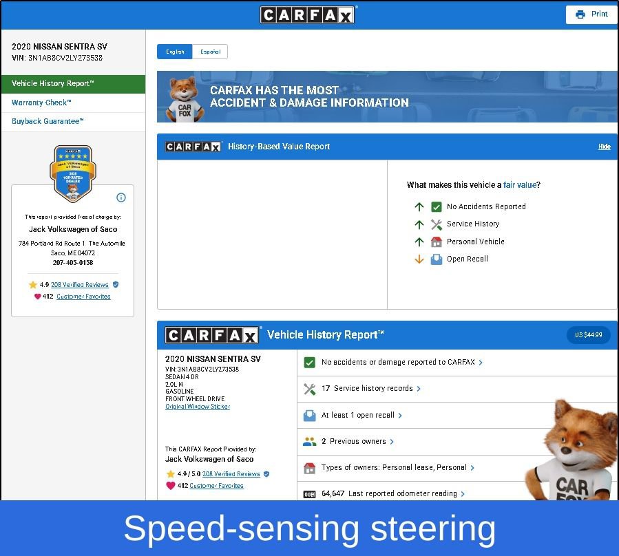 Used 2020 Nissan Sentra SV w/ Trunk Package image 11