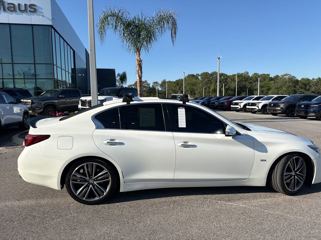 Used 2018 INFINITI Q50 Luxe w/ Essential Package (3.0T Luxe) RWD image 8