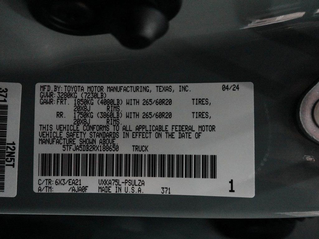 Used 2024 Toyota Tundra Limited w/ Power Package image 15